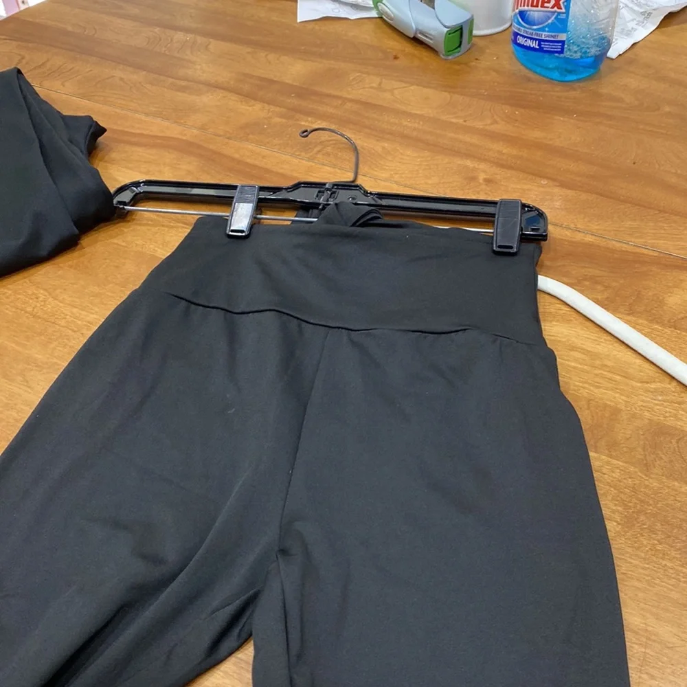 NWOT.  Shein, Petite XXS, knit pants. - Picture 8 of 12